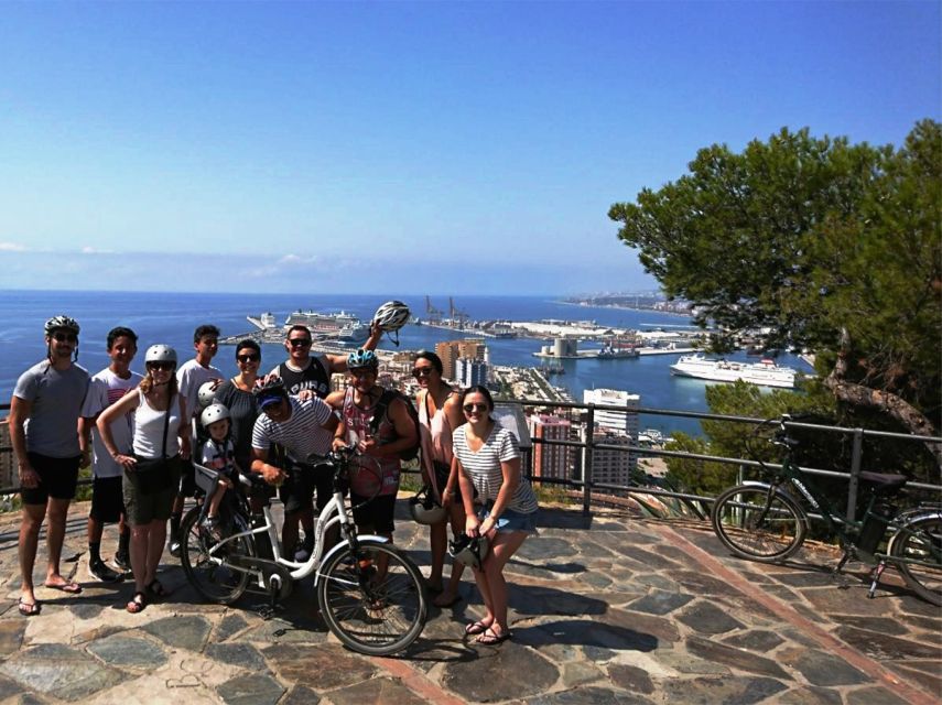 Málaga E-Bike Tour with Full Day Rental - The guided ride ends at the beach