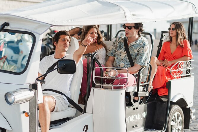 Malaga Expert Tour with Local Guide in Eco Tuk Tuk Private - The port, Pompidou Centre, and La Farola