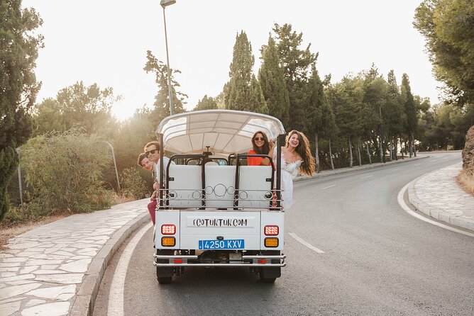 Malaga Express Tour with Local Guide in Eco Tuk Tuk Private - Civic buildings, the University, and the port