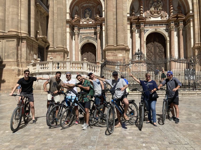 Malaga: Guided E-Bike Tour - Starting in the historic center with James, Mar, or another local guide