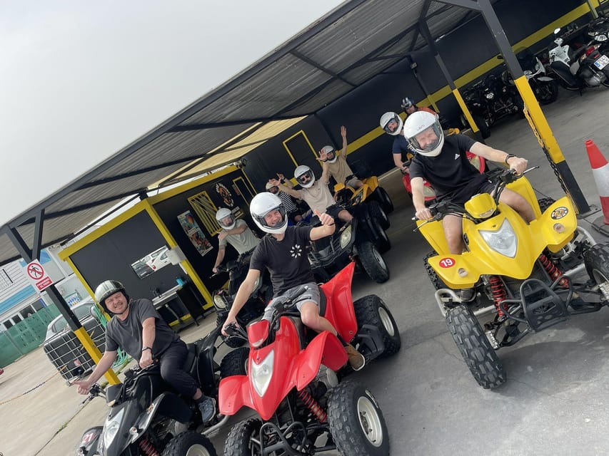Malaga: Land and River Guided Quad Tour 1-Hour (2-Persons) - The secret stop and the final off-road section