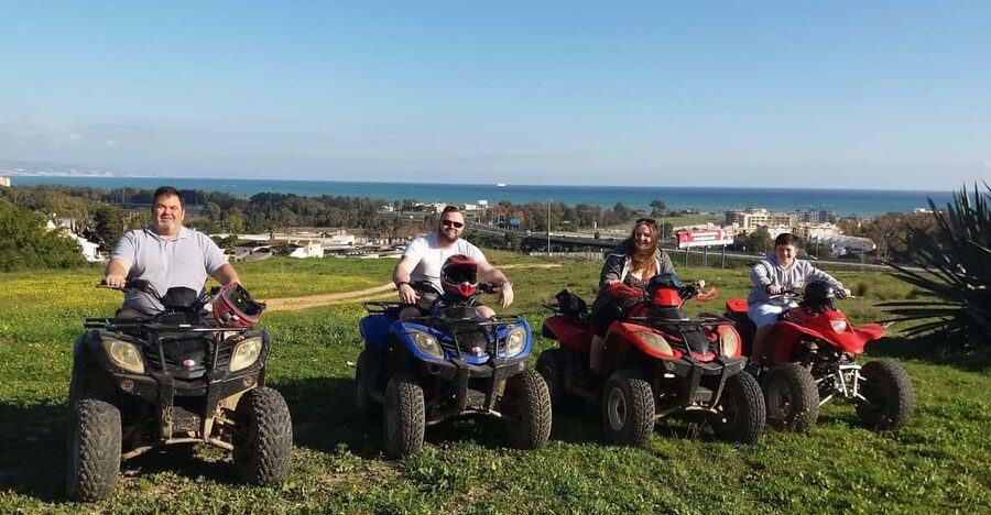 Malaga: Land and River Guided Quad Tour 1-Hour (2-Persons) - Getting comfortable before the rough tracks