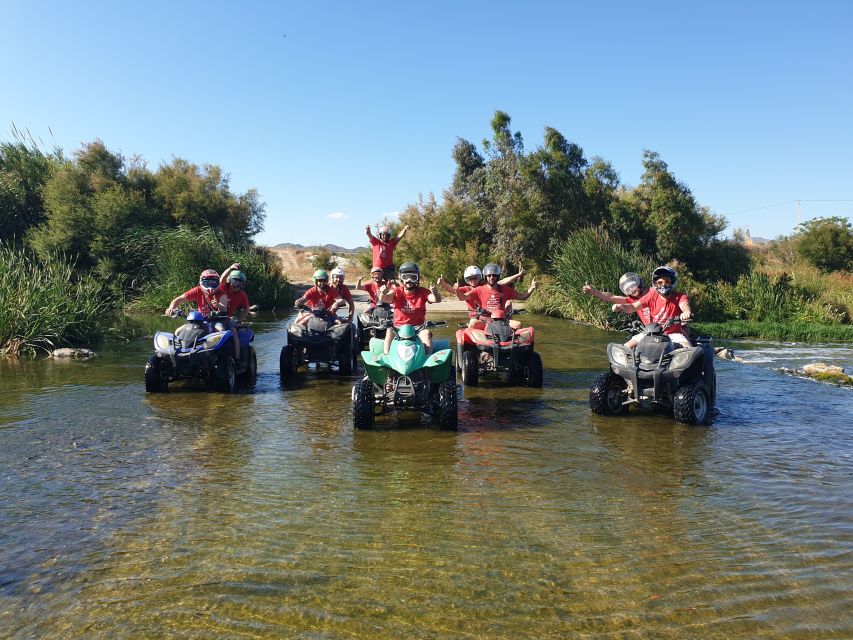 Málaga: Off-Road 2-Seater Quad Tour through Land and River - What the $141 price means for two people