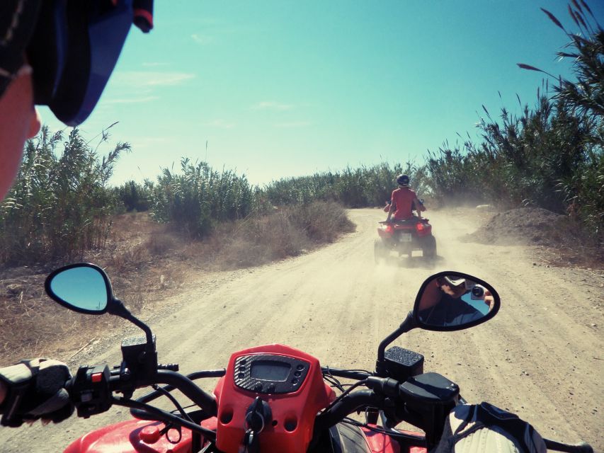 Málaga: Off-Road 2-Seater Quad Tour through Land and River - Sandy tracks and dunes provide the main off-road challenge