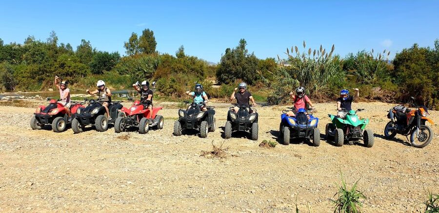 Málaga: Off-Road 2-Seater Quad Tour through Land and River - The Guadalhorce crossing depends on the season
