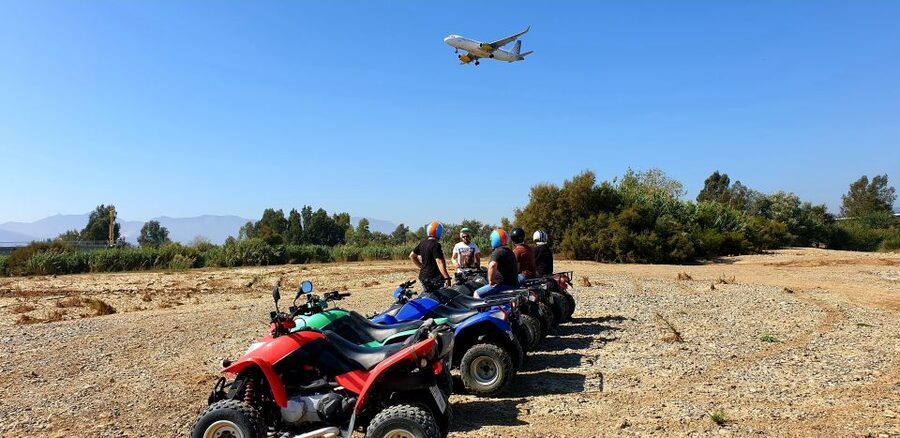 Málaga: Off-Road 2-Seater Quad Tour through Land and River - Two photo stops make the experience easy to remember