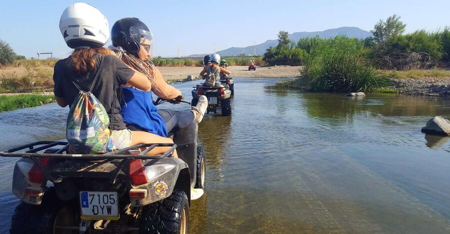 Málaga: Off-Road 2-Seater Quad Tour through Land and River - The first stretch uses asphalt to settle you in