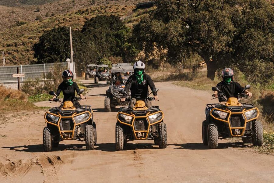 Málaga: Off-road Tour by 2-Seater Quad in Mijas - Returning through the mountain tracks