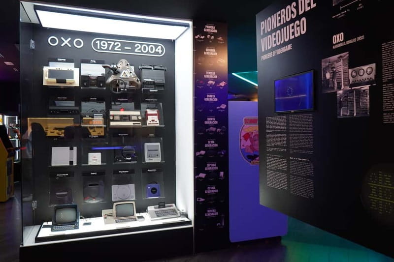 Malaga: OXO Video Game Museum Ticket Entry - Three floors, three eras of video games