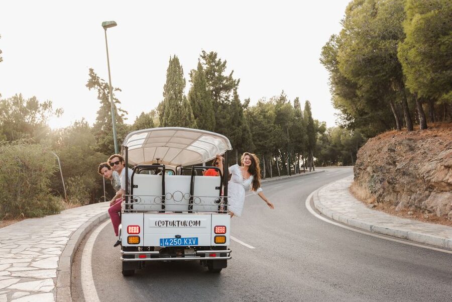Malaga: Private City Tour by Eco Tuk Tuk - Gibralfaro Castle and the best city views