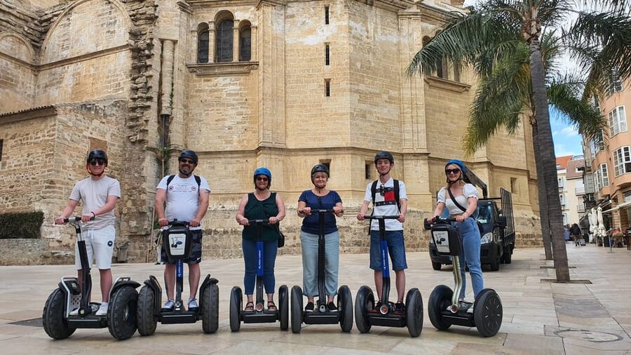 Malaga segway: Panoramic tour of Gibralfaro - A short look at the Alcazaba