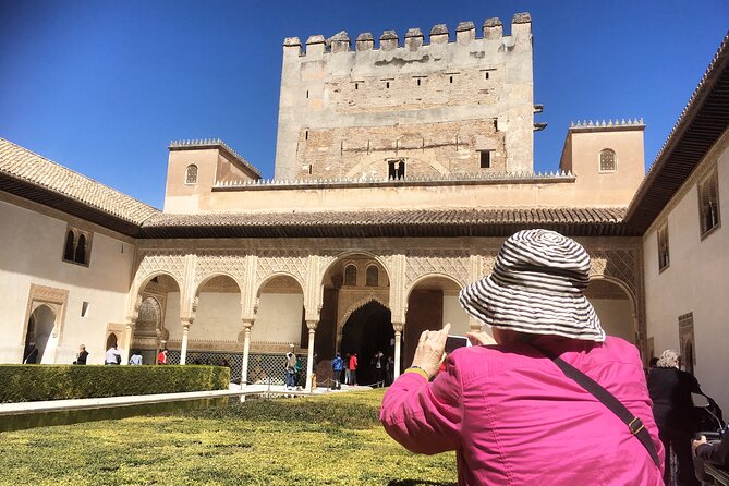 Malaga Shore Excursion:Skip-the-Line Alhambra, Generalife Gardens - Alcazaba: towers, walls, and the military side