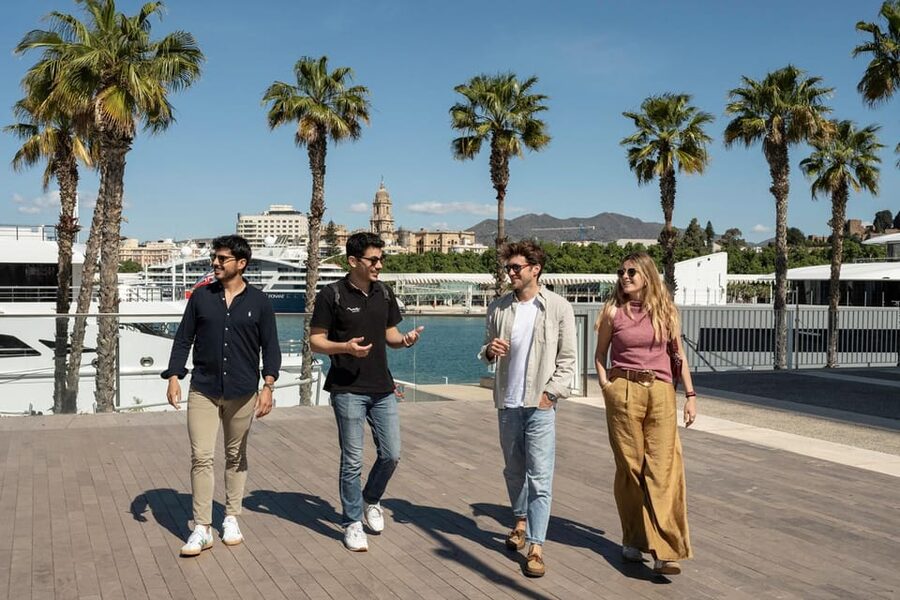 Málaga: Tapas, Wine & Rooftops Private Tour - Wine, conversation, and a social pace