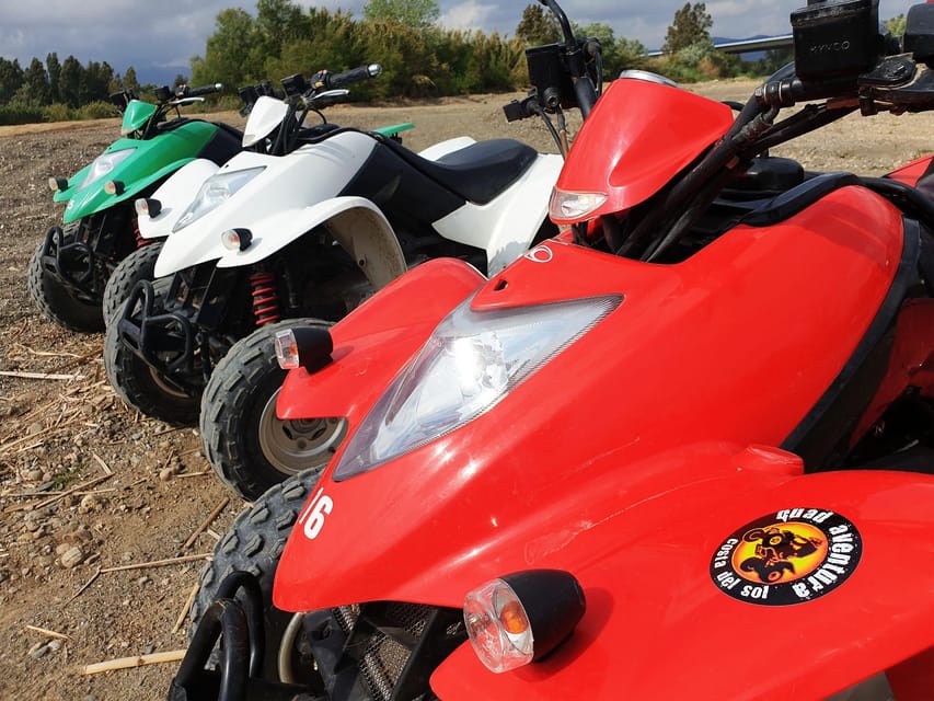 Málaga: Tour Off-Road 1-Hour Solo All-Terrain Quad Adventure - Following the Guadalhorce through Málaga’s open spaces