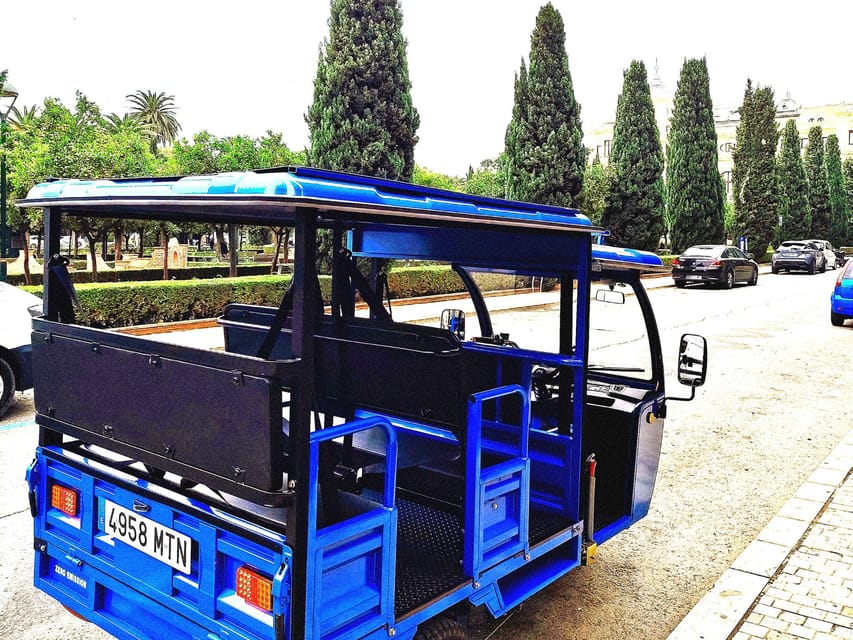 Malaga: Tuk tuk tour - La Malagueta, the beaches, and the eastern coast