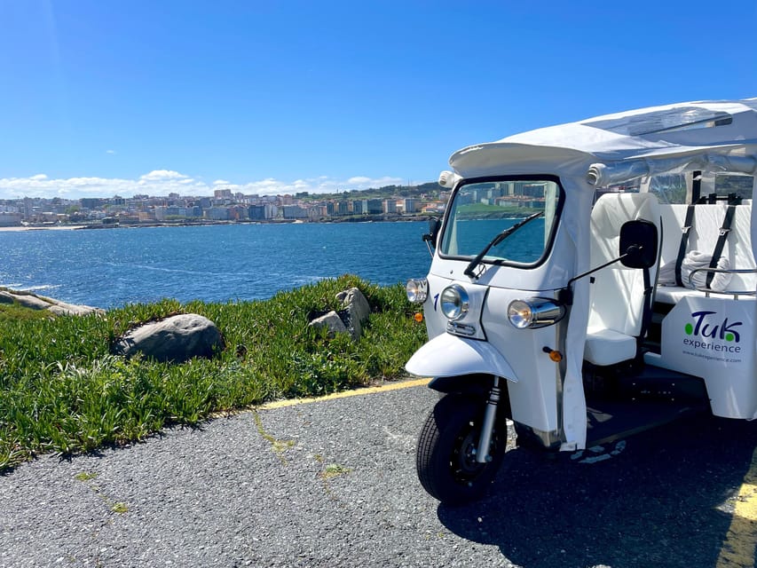 Malaga: VIP private Tuk Tuk tour - Tribuna de los Pobres and La Malagueta bullring