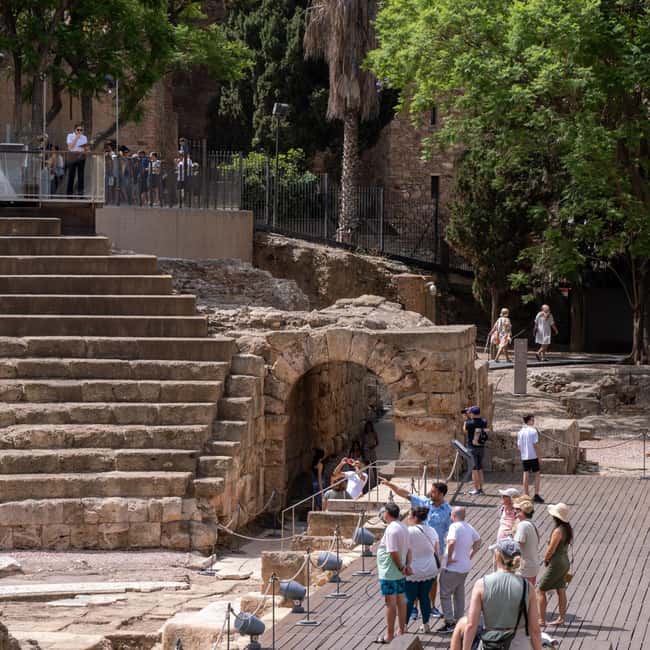Malaga Walking Tour, Roman Theater and Alcazaba in small group with Tickets - The Roman Theater and its uncertain opening status