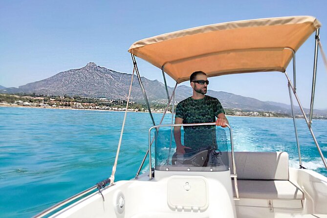 MANGO 5m 5pax - Unlicensed boat in Puerto Banus, Marbella - What this Puerto Banus boat rental actually offers