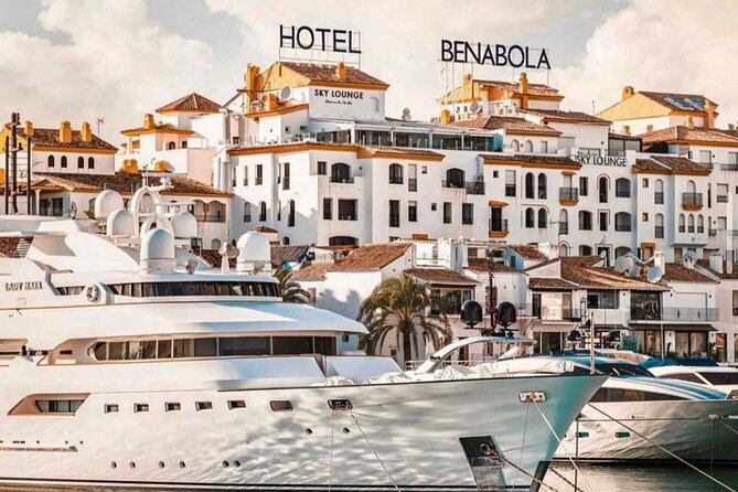 Marbella and Mijas Day Tour and Puerto Banus and Benalmadena - Puerto Banus takes up the longest block of the day