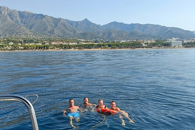 Marbella Private Sailboat: Navigation, Bath and Snacks (10 pax) - Iberian food served in an unusual setting