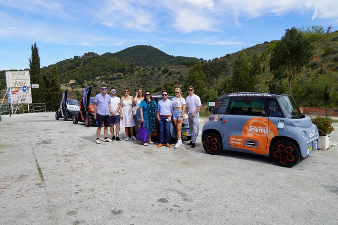 Montes de Málaga Gastronomic Tour by Electric Car - The cathedral, museums, port, and central streets
