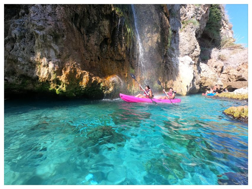 Nerja: Cliffs of Maro-Cerro Gordo Guided Kayak Tour - Photos without carrying a camera