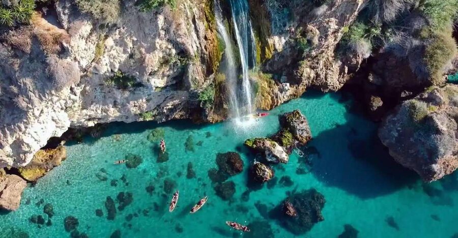 Nerja: Free Kayak Route along the cliffs of Nerja and Maro - Starting at Burriana Beach in Nerja