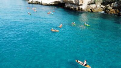 Nerja: Free Kayak Route along the cliffs of Nerja and Maro