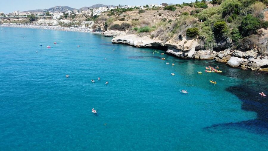 Nerja: Free Kayak Route along the cliffs of Nerja and Maro - What is included, and what you still need