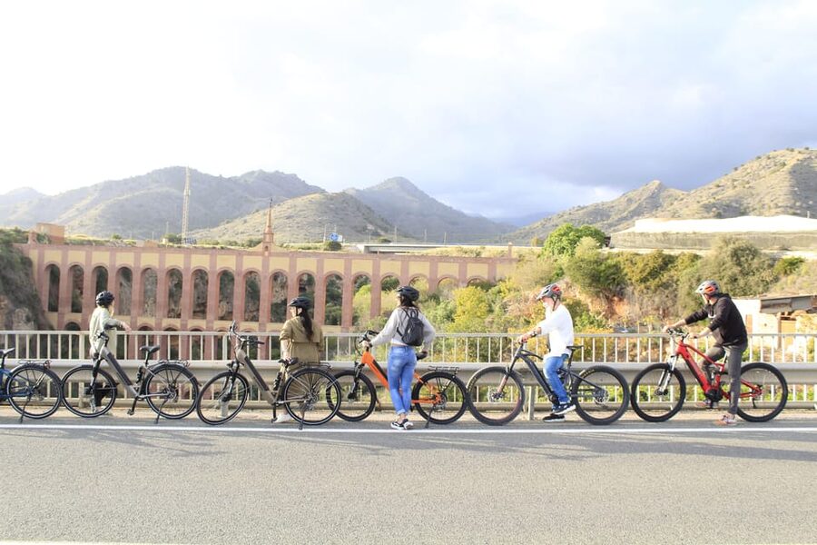 Nerja: Guided City Tour - The Eagle Bridge Aqueduct and the road toward Maro