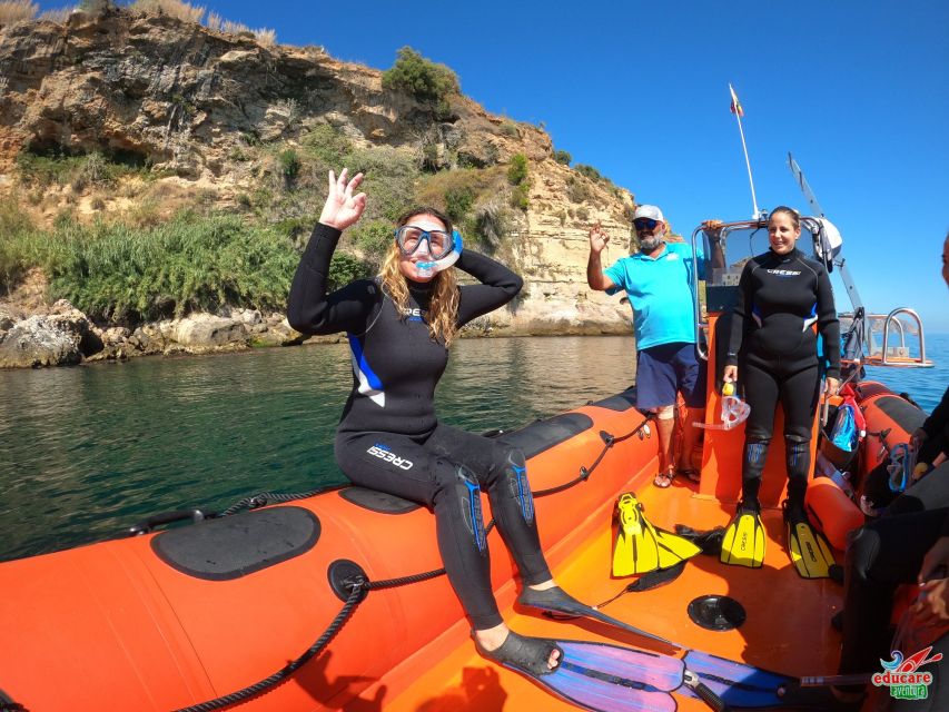 Nerja-Maro: Snorkeling & Sea Scooter Speedboat Trip - The sea scooter is fun, but shared