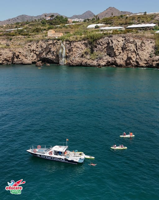 Nerja: Maro Waterfall Boat Trip with Paddleboarding & Drink - What to bring and what to expect on the day