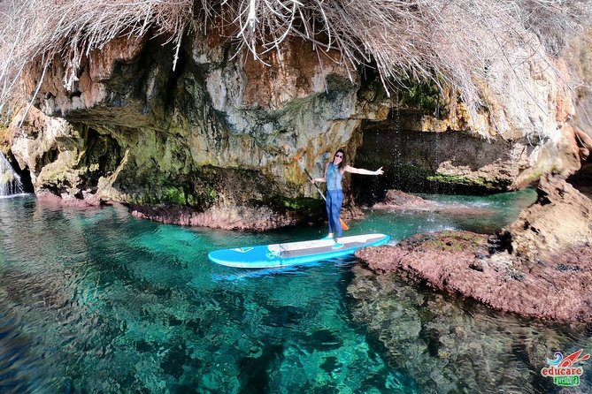 Paddle Surf Route Cliffs Nerja and Cascada de Maro + Snorkel - Key points at a glance