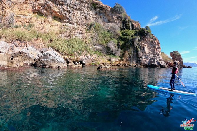 Paddle Surf Route Cliffs Nerja and Cascada de Maro + Snorkel - Cascada Grande de Maro, the route’s big payoff