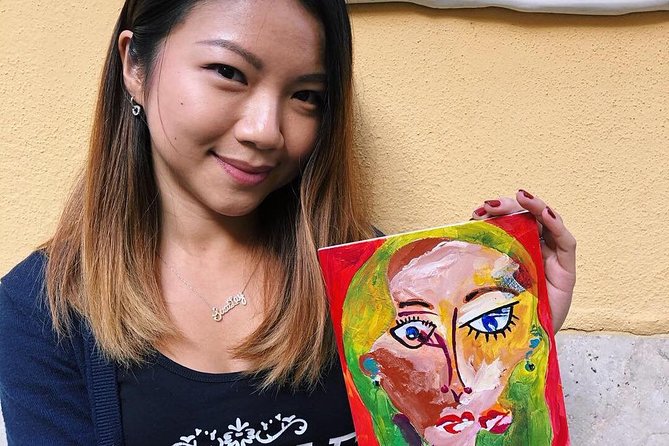 Paint your own Picasso - A calm studio and a small group