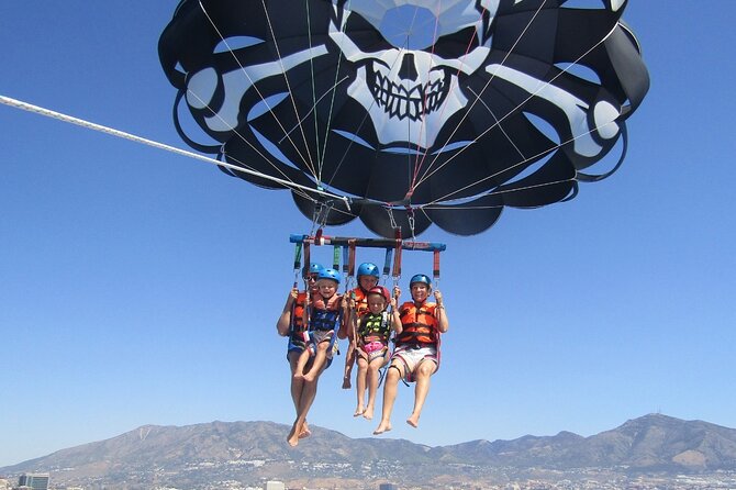 Parasailing in Fuengirola - The Highest Flights on the Costa - Taking off from Fuengirola Marina