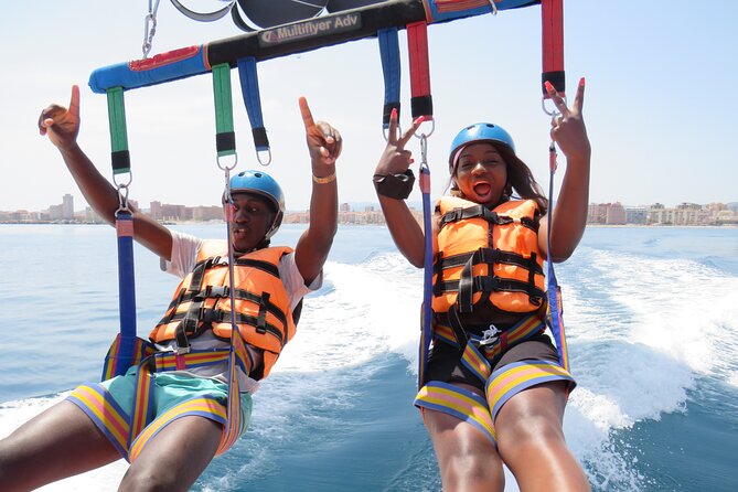 Parasailing in Fuengirola - The Highest Flights on the Costa - Ten quiet minutes above the Costa del Sol