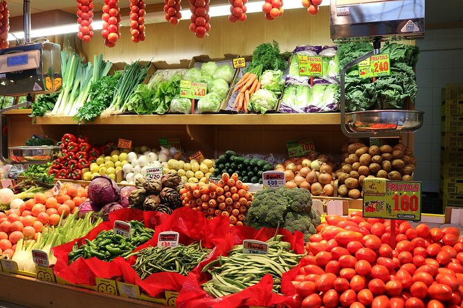 PREMIUM TAPAS TOUR: Paella, Market Tastings, and Winery - Atarazanas Market: the best part for curious eaters