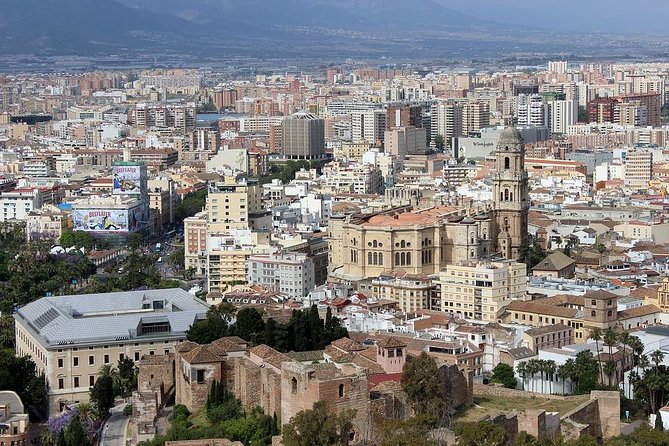 Private 4-hour City Tour of Malaga - Going uphill to Castillo de Gibralfaro