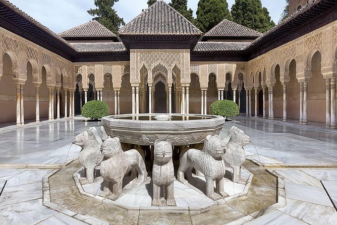 Private tour from Malaga to the Alhambra Palace and Granada - The courtyards, gardens, and Charles V’s palace