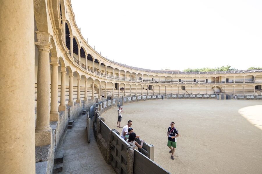 Ronda and Setenil Full Day - The Maestranza Bullring is an exterior stop