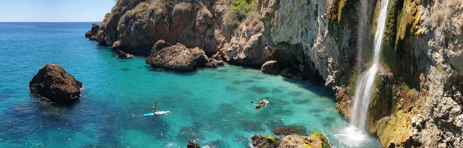 Ruta libre en paddel surf por la cascada de Nerja y Maro 😍 - What to bring and what to leave behind