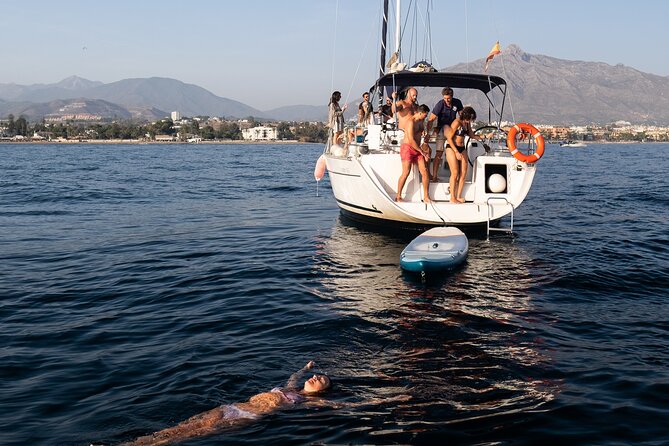 Sailing Adventure: Sailing, Dolphins and Relaxation with Drinks - Swimming and paddle surfing when the sea allows