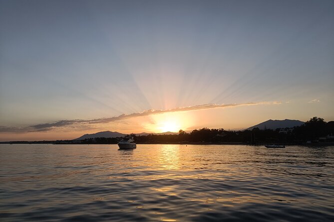 Sunset on Private Sailing boat Puerto Banus Marbella (10 pax) - Who will enjoy this sail most