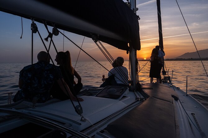 Sunset Sailing along the Marbella coast from Puerto Banus - Setting out from Puerto Banús