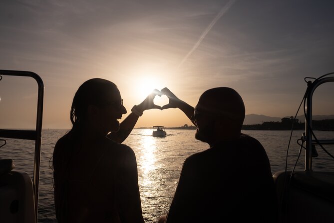 Sunset Sailing along the Marbella coast from Puerto Banus - The captains shape the evening