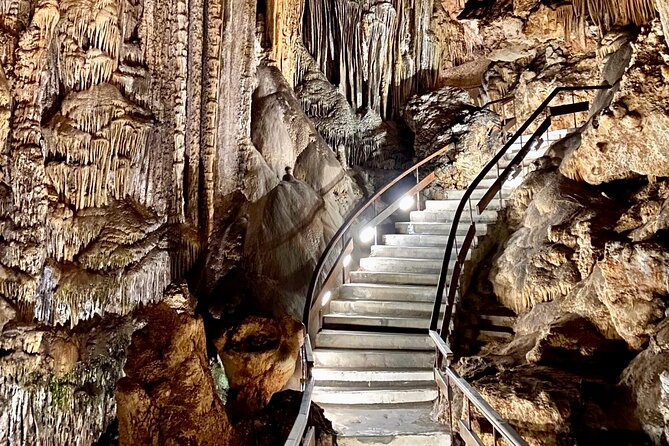 Tour of Nerja and Frigiliana with Caves - Entering the Nerja Caves after the one-hour drive