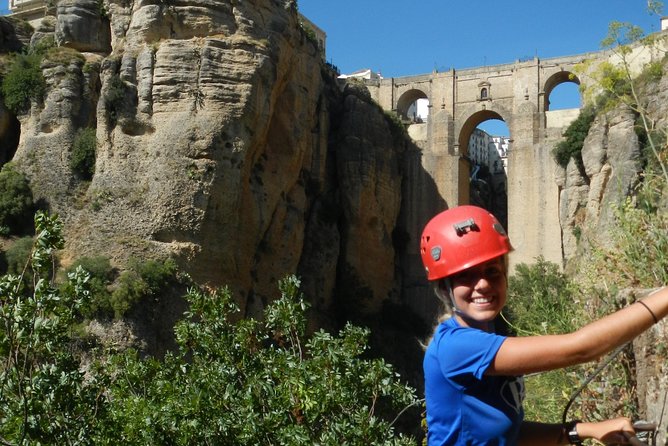 Via Ferrata Tajo de Ronda - How the climbing section works