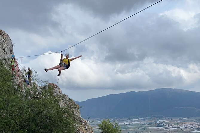 Via Ferrata & Zip Line Zafarraya - From the Málaga area to Ventas de Zafarraya