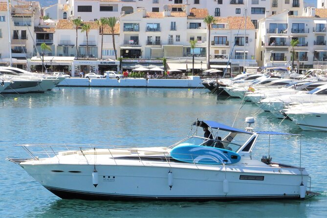 Yacht ride in Puerto Banús - Swimming in the Mediterranean
